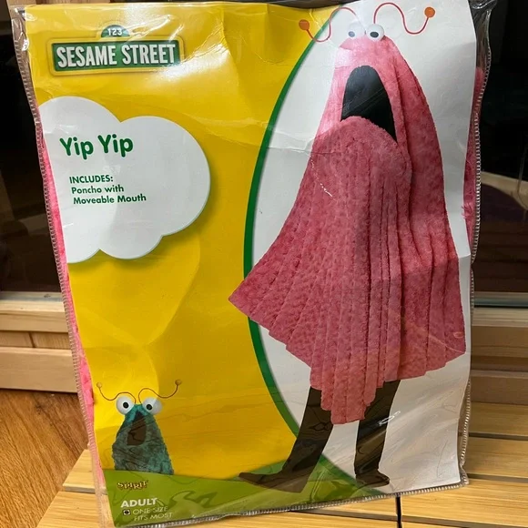 Spirit Pink Furry Yip Yip Costume - Picture 1 of 5